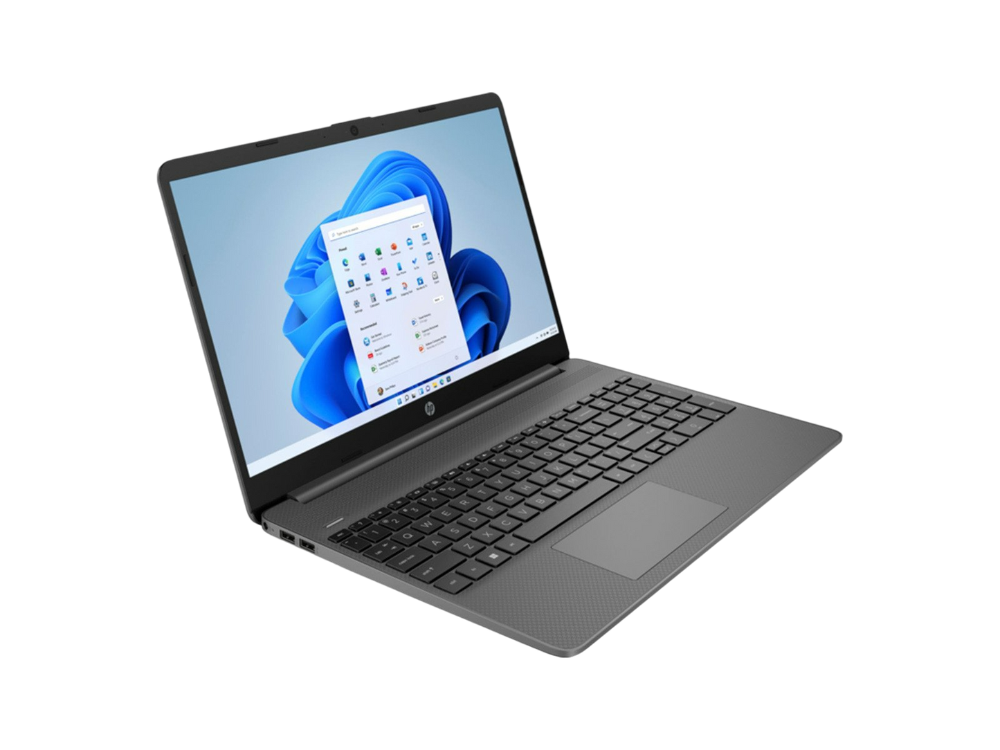 كمبيوتر محمول HP 15s-fq5112nh | Intel® Core™ I3-1215U | معالج رسومات Intel Iris Xe | ذاكرة وصول عشوائي (RAM) سعة 8 جيجابايت | سعة تخزين NVMe سعة 256 جيجابايت | شاشة 15.6 بوصة عالية الدقة بالكامل