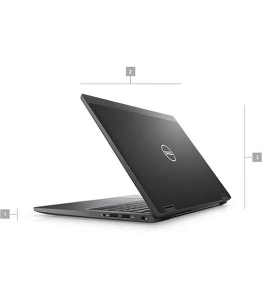 كمبيوتر محمول ديل لاتيتيود 7410 بشاشة لمس 2 في 1 | شاشة 360 بوصة قابلة للطي | شاشة 14 بوصة عالية الدقة (1920 × 1080) | معالج i7-10610U | ذاكرة وصول عشوائي (RAM) سعة 32 جيجابايت | قرص تخزين SSD NVMe سعة 512 جيجابايت | بطاقة رسومات Intel UHD