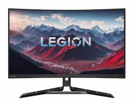 Lenovo Legion 32" QHD Curved Gaming Monitor | 2560×1440 QHD | 180Hz Refresh Rate | 0.5ms MPRT | AMD FreeSync | 1500R Curved | Eyesafe Certified | Tilt & Swivel Stand