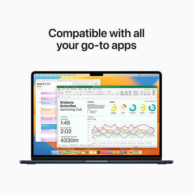 Apple Macbook Air 15 2022 Laptop | M2 Chip | Apple M2 GPU | 8GB RAM | 256GB NVMe Storage | 15.3-inch Liquid Retina