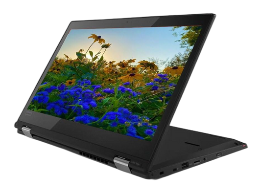 لينوفو ثينك باد L380 يوجا | إنتل كور i5-8250U | بطاقة رسومات إنتل فائقة الوضوح 620 | ذاكرة وصول عشوائي (RAM) سعة 8 جيجابايت | قرص تخزين SSD سعة 256 جيجابايت | شاشة لمس عالية الدقة بالكامل (13.3 بوصة) (1920 × 1080)