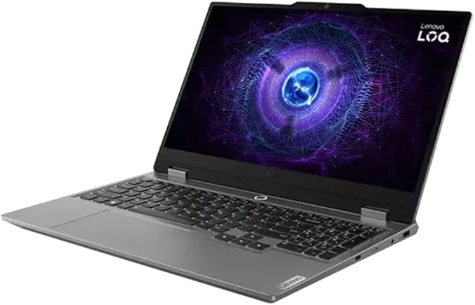 Lenovo LOQ 15IRX9 AI Gaming Laptop – 15.6" FHD 144Hz, Intel Core i7-13650HX, 16GB RAM, 512GB SSD, NVIDIA RTX 3050 6GB, Windows 11 Pro, Backlit Keyboard (Eng-Ar), Luna Grey