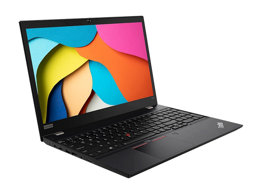 لينوفو ثينك باد T590 | إنتل كور i7-8565U | بطاقة رسومات إنتل فائقة الوضوح 620 | ذاكرة وصول عشوائي (RAM) سعة 8 جيجابايت | قرص SSD سعة 256 جيجابايت | شاشة 15.6 بوصة عالية الدقة (1920 × 1080)