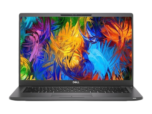 ديل لاتيتيود 7400، جهازان في واحد | معالج إنتل كور i7-8665U | بطاقة رسومات إنتل فائقة الوضوح 620 | ذاكرة وصول عشوائي (RAM) سعة 8 جيجابايت | قرص تخزين SSD سعة 256 جيجابايت | شاشة لمس عالية الوضوح بالكامل مقاس 14 بوصة (1920 × 1080)