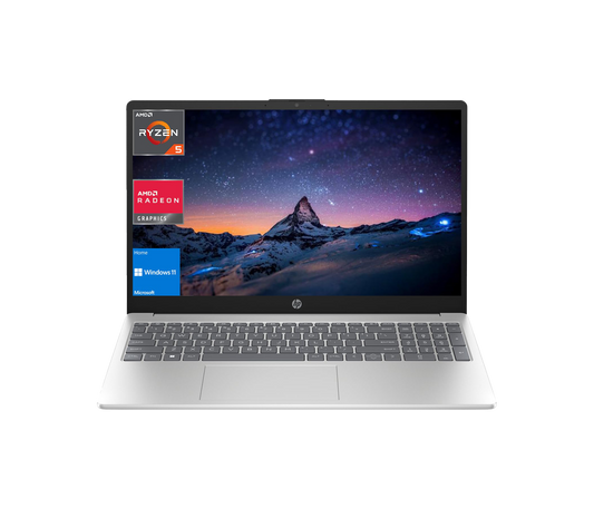 HP 15-eh3006nh | AMD R5-7530U | AMD Radeon Graphics | 16 جيجابايت | 512 جيجابايت NVMe | 15.6 بوصة FHD (1920 × 1080)