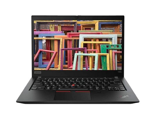 لينوفو ثينك باد T490S | معالج إنتل كور i7-8565U | بطاقة رسومات إنتل فائقة الوضوح 620 | ذاكرة وصول عشوائي (RAM) سعة 8 جيجابايت | قرص تخزين SSD سعة 256 جيجابايت | شاشة 14 بوصة عالية الدقة (1920 × 1080)