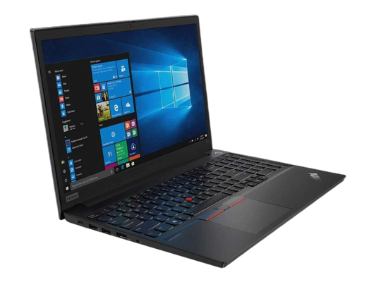 لينوفو E15 | إنتل كور i5-10210U | معالج رسومات إنتل فائق الوضوح | ذاكرة وصول عشوائي (RAM) سعة 8 جيجابايت | قرص SSD سعة 256 جيجابايت | شاشة 15.6 بوصة عالية الدقة (1920 × 1080)