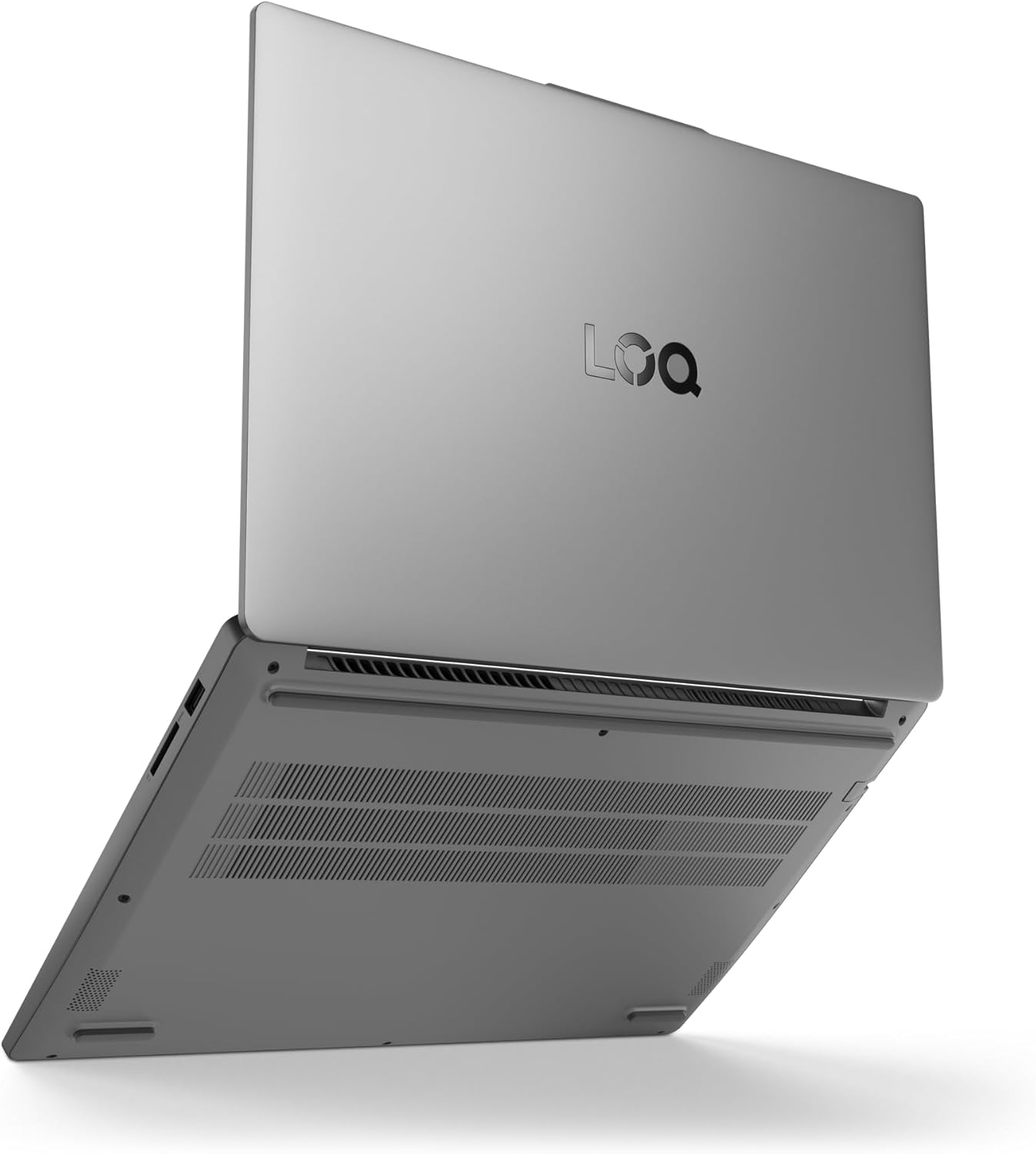 Lenovo LOQ 15IAX9E AI Gaming Laptop – 15.6" FHD , Intel Core i7-12450HX, 16GB RAM, 512GB SSD, GPU RTX4050 6GB, Windows 11, White Backlit Keyboard (English-Arabic), Luna Grey