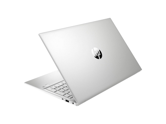 كمبيوتر محمول HP 15-eg2001nh | معالج Intel® Core™ I5-1235U | معالج رسومات Intel Iris Xe | ذاكرة وصول عشوائي (RAM) سعة 16 جيجابايت | سعة تخزين NVMe سعة 512 جيجابايت | شاشة 15.6 بوصة عالية الدقة بالكامل