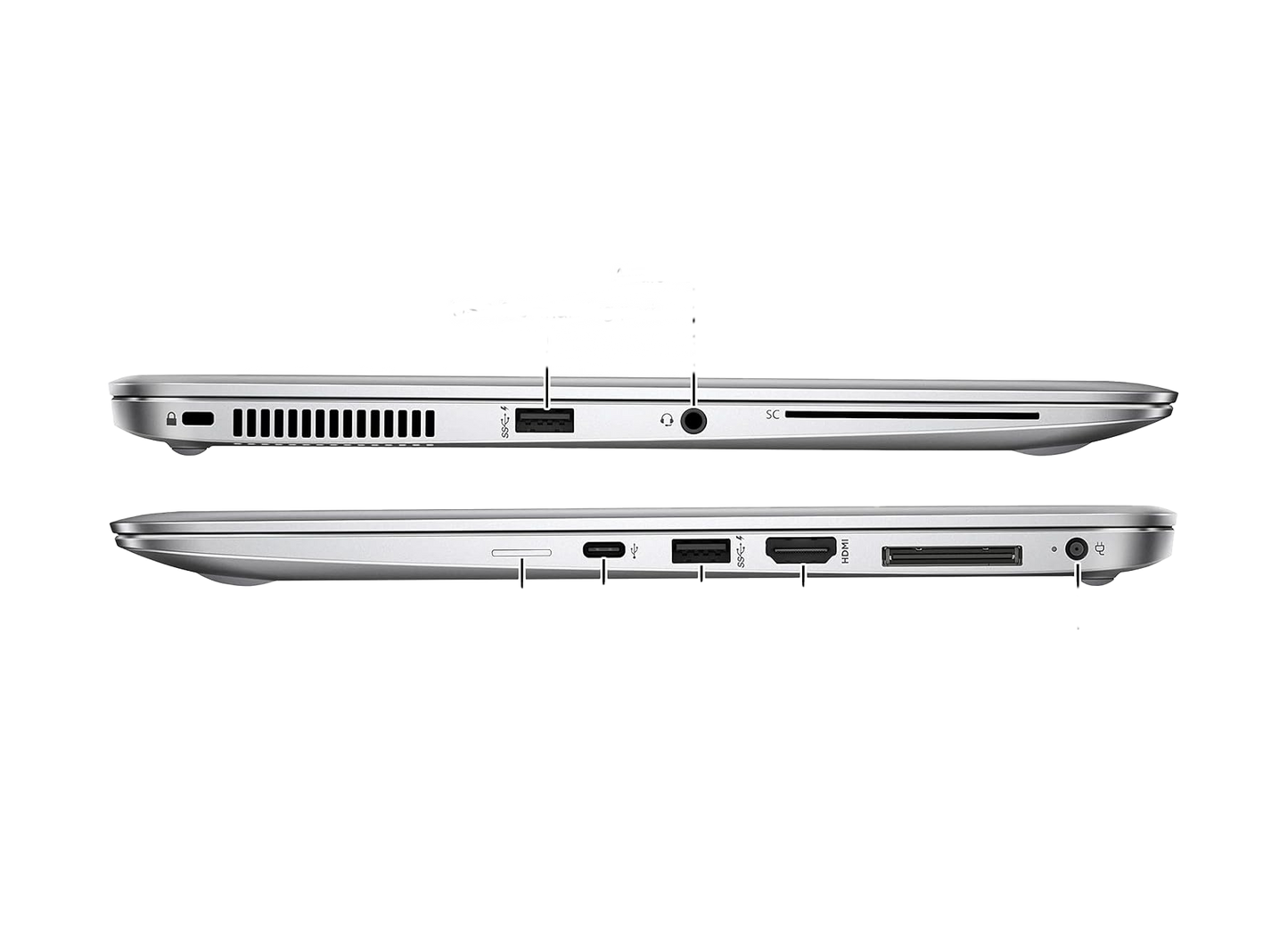 HP ELITEBOOK FOLIO 1040 G3 | معالج Intel Core i7-6600U | بطاقة رسومات Intel HD Graphics 520 | ذاكرة وصول عشوائي (RAM) سعة 8 جيجابايت | قرص SSD سعة 256 جيجابايت | شاشة 14 بوصة عالية الدقة (1920 × 1080)