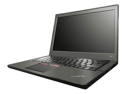 لينوفو X250 | معالج Intel Core i7-5600U | بطاقة رسومات Intel HD Graphics 5500 | ذاكرة وصول عشوائي (RAM) سعة 8 جيجابايت | قرص SSD سعة 256 جيجابايت | شاشة عالية الدقة 12.5 بوصة (1366 × 768)