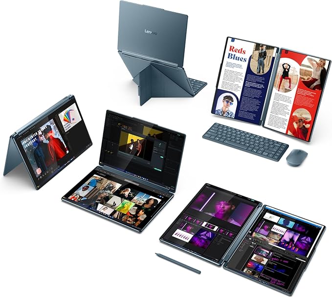 Lenovo Yoga Book 9 14IAH10 (Tidal Teal) 2 in 1 Laptop | Intel Core Ultra 7 155U