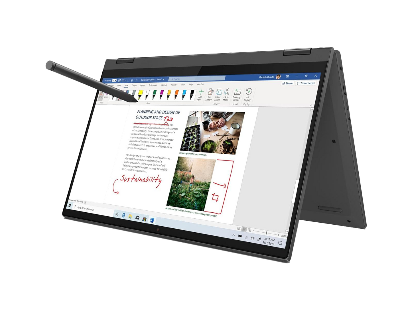 Lenovo IdeaPad Flex 5 14ALC7 Laptop | AMD R3-5300U | AMD Radeon Graphics | 8GB RAM | 256GB NVMe Storage | 14-inch Full HD Touch