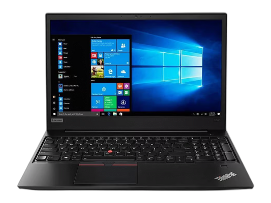 لينوفو E590 | إنتل كور i5-8265U | بطاقة رسومات AMD Radeon RX 550X بسعة 2 جيجابايت | ذاكرة وصول عشوائي (RAM) سعة 8 جيجابايت | قرص SSD سعة 256 جيجابايت | شاشة 15.6 بوصة عالية الدقة (1920 × 1080)