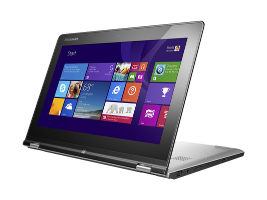 لينوفو يوجا ٢ ١١ | معالج إنتل كور i5-4202Y | بطاقة رسومات إنتل عالية الدقة ٤٢٠٠ | ذاكرة وصول عشوائي (RAM) سعة ٨ جيجابايت | قرص تخزين SSD سعة ٢٥٦ جيجابايت | شاشة لمس عالية الدقة ١١.٦ بوصة (١٣٦٦ × ٧٦٨)