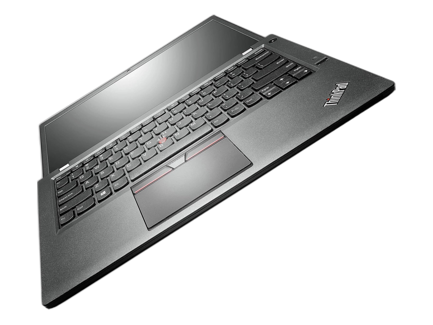 لينوفو T450S | معالج Intel Core i7-5600U | بطاقة رسومات Intel HD Graphics 5500 | ذاكرة وصول عشوائي (RAM) سعة 8 جيجابايت | قرص SSD سعة 256 جيجابايت | شاشة 14 بوصة عالية الدقة (1920 × 1080)