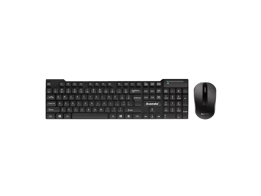 Keyboard and Mouse Combo W600 Wireless Banda