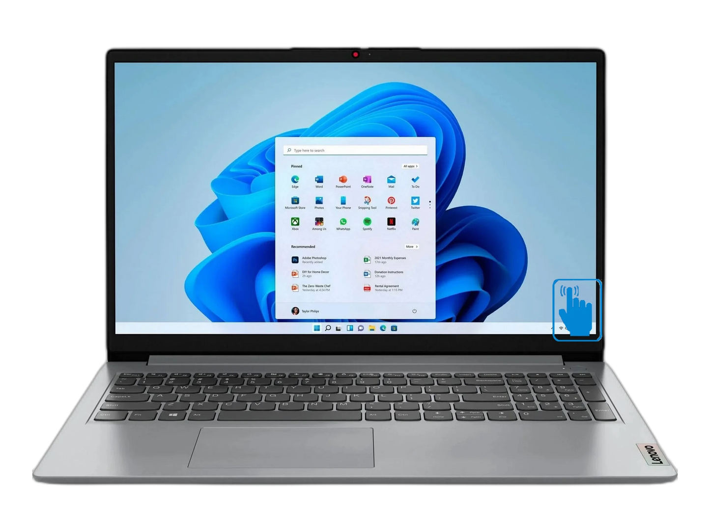 Lenovo IdeaPad 1 15IAU7 | Intel Core I3-1215U | Intel Iris Xe Graphics | 8GB | 512GB NVMe | 15.6-inch FHD (1920 x 1080)
