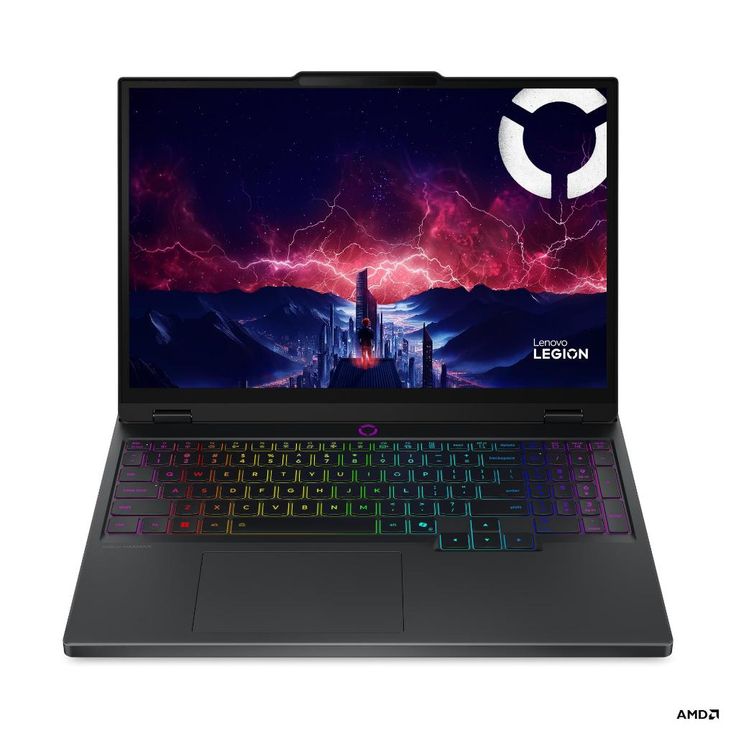 Lenovo Legion 5 15, 15" WQXGA 165Hz Display, RYZEN 7 260, 16GB DDR5 RAM, 512 PCIe 4.0 SSD, NVIDIA GeForce RTX 5060 8GB, 24-Zone RGB KB,Win 11 Home, Storm Grey with Consumix Mousepad