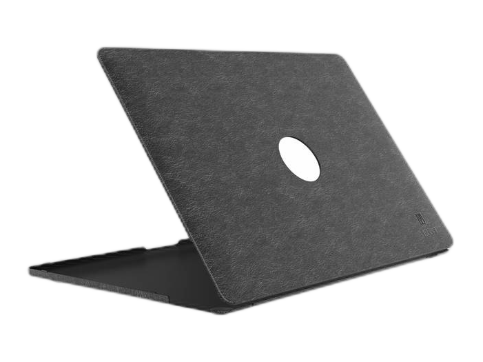 Levelo Laptop Case Gevena Leather Macbook Pro 16" - (LVLGLM16BK)
