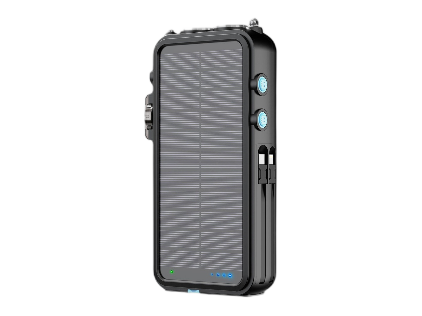 Powerology Power Bank FM Radio Solar Wireless PowerBank 16000 mAh - (PPBCHA49)