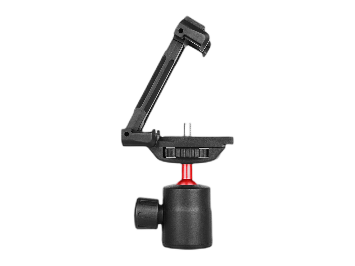 Porodo Camera Accessory Flexible Tripod with Phone Holder - (PD-TRPSPH-BK)