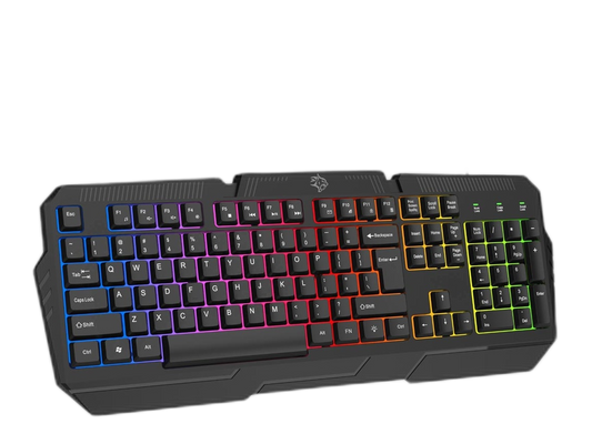 مجموعة ألعاب بورودو ٤ في ١ مع لوحة مفاتيح، سماعة رأس، ماوس - (PDX221)