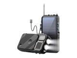 Powerology Power Bank FM Radio Solar Wireless PowerBank 16000 mAh - (PPBCHA49)