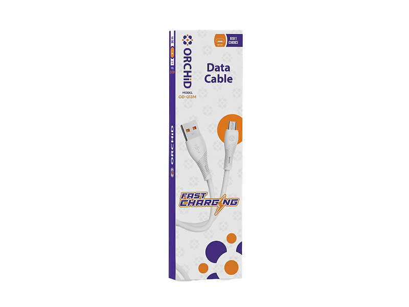 Orchid Cable Micro USB fast charging and data transmission OD-013M