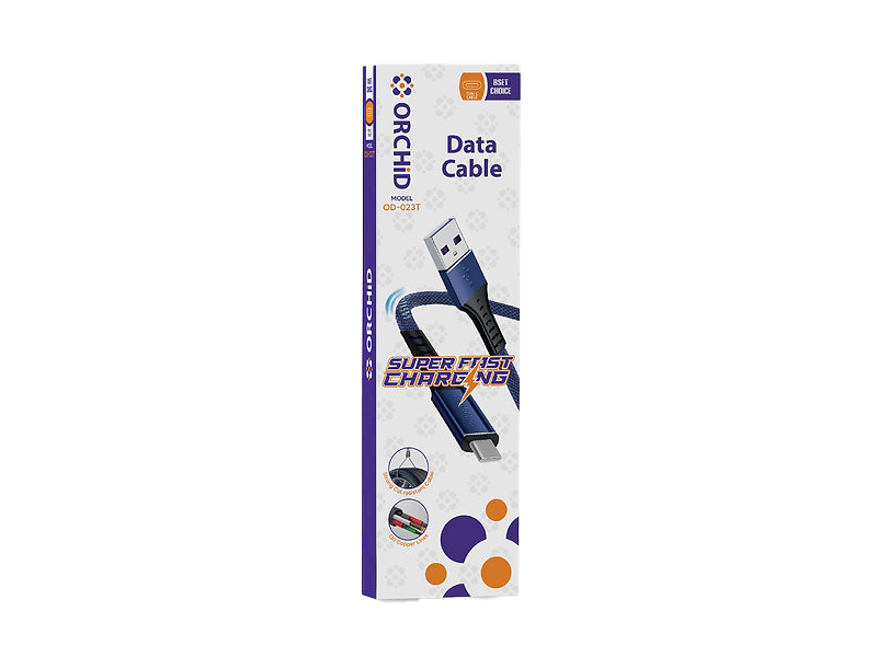 Orchid Cable USB Type C super-fast charging OD-023T