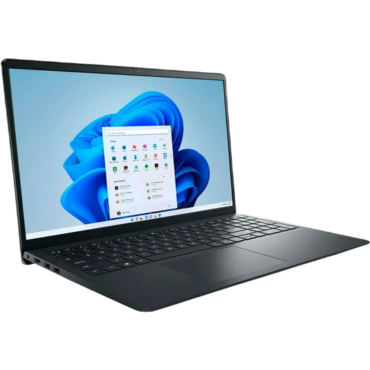 كمبيوتر محمول ديل إنسبيرون 3520 | معالج إنتل كور i5-1235U | بطاقة رسومات جي فورس MX 550 | ذاكرة وصول عشوائي (RAM) سعة 8 جيجابايت | سعة تخزين SSD سعة 512 جيجابايت | شاشة 15.6 بوصة عالية الدقة بالكامل