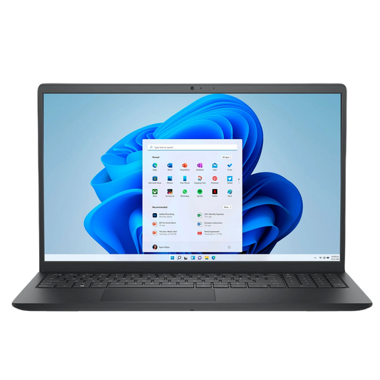 كمبيوتر محمول ديل إنسبيرون 3520 | معالج إنتل كور i5-1235U | بطاقة رسومات جي فورس MX 550 | ذاكرة وصول عشوائي (RAM) سعة 8 جيجابايت | سعة تخزين SSD سعة 512 جيجابايت | شاشة 15.6 بوصة عالية الدقة بالكامل