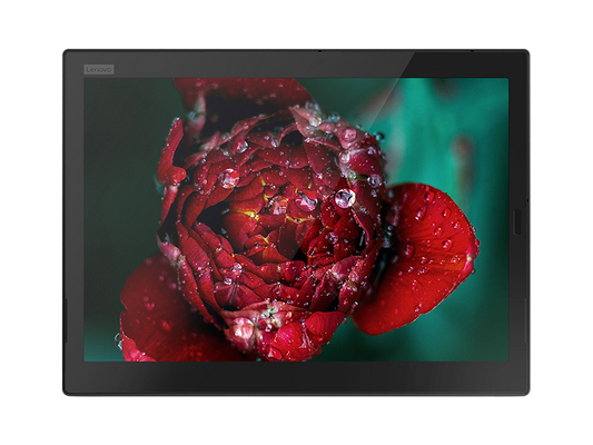 تابلت لينوفو X1 | معالج إنتل كور i5-8250U | بطاقة رسومات إنتل فائقة الوضوح 620 | ذاكرة وصول عشوائي (RAM) سعة 8 جيجابايت | قرص تخزين SSD سعة 256 جيجابايت | شاشة لمس QHD+ مقاس 13 بوصة (3000 × 2000)