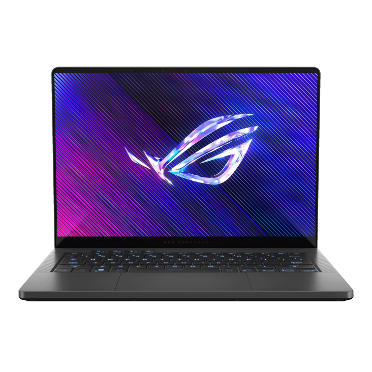 ASUS ROG Zephyrus G14 GA403 | AMD R9-8945HS | GeForce RTX 4060 | 16 جيجابايت | 1 تيرابايت NVMe | شاشة 14 بوصة بدقة QHD+ (2560 × 1600)