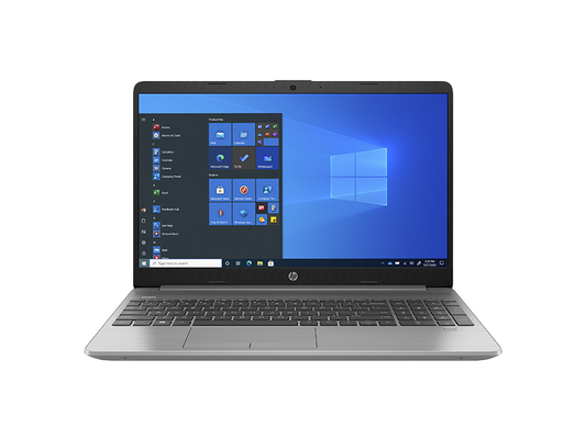 كمبيوتر محمول HP 250 G8 | Intel Core™ | معالج رسومات Intel UHD | ذاكرة وصول عشوائي (RAM) سعة 8 جيجابايت | سعة تخزين SSD سعة 256 جيجابايت | شاشة عالية الدقة مقاس 15.6 بوصة