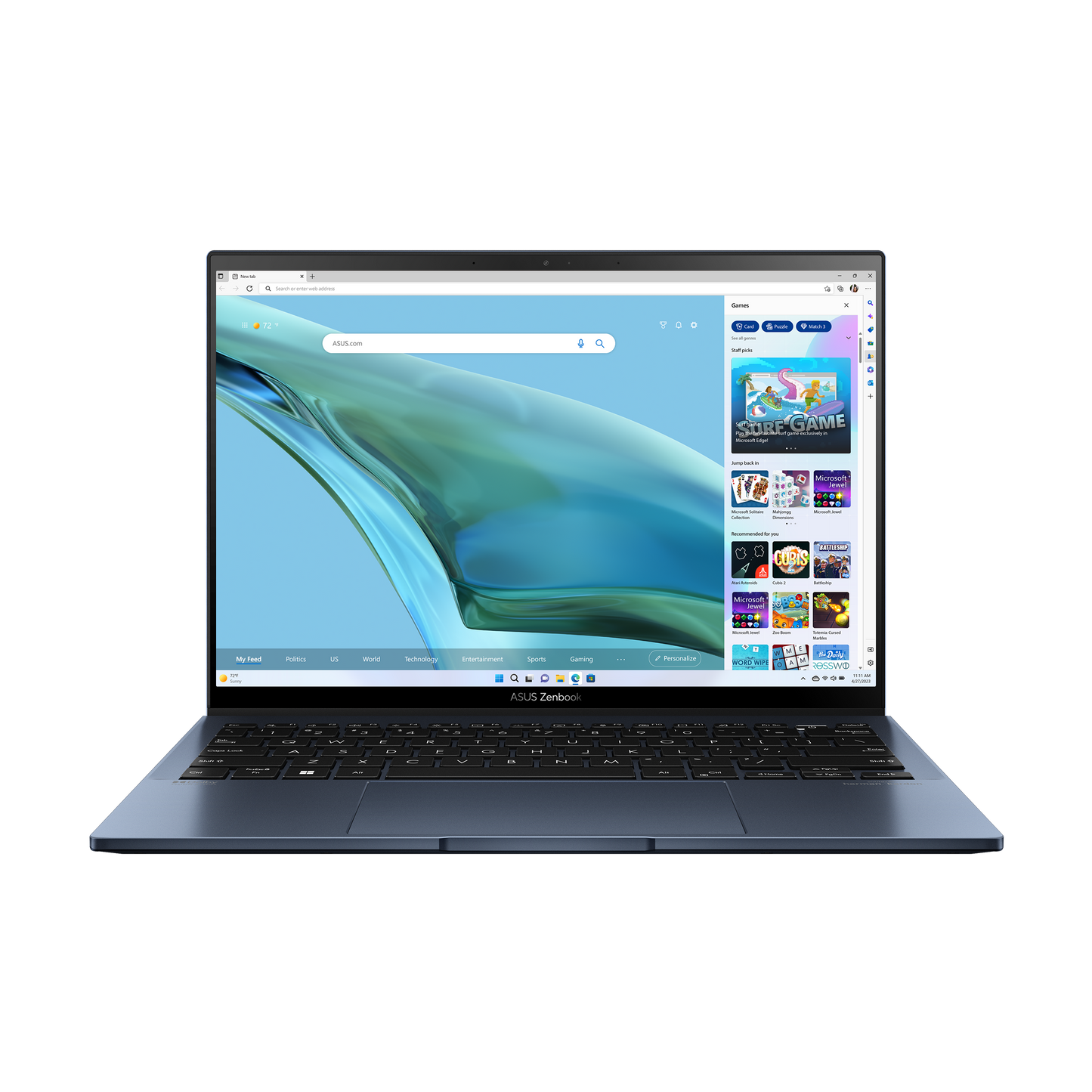 ASUS ZenBook S 13 OLED UM5302T Laptop | AMD R7-6800U | AMD Radeon Graphics | 16GB DDR4 RAM | 512GB NVMe Storage | 13.3-inch 2.8K OLED