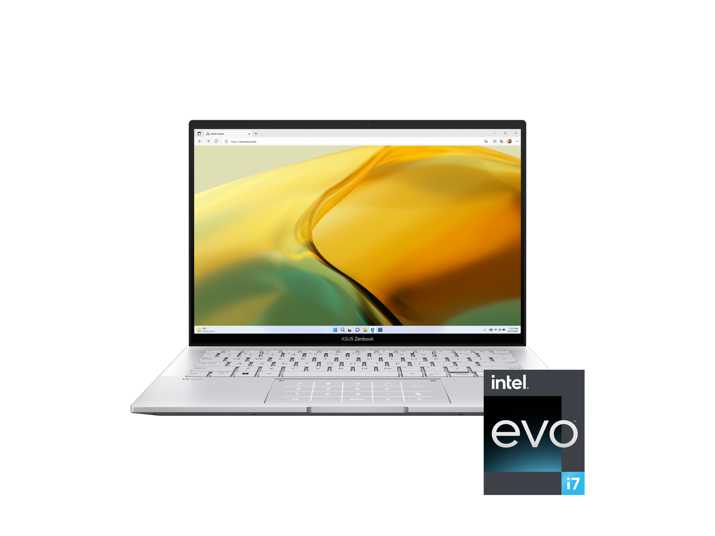 ASUS ZenBook 14 OLED UX3402Z Laptop | Intel(R) Core(TM) I7-1260P | Intel Iris Xe Graphics | 16GB DDR4 RAM | 512GB NVMe Storage | 14-inch 2.8K OLED