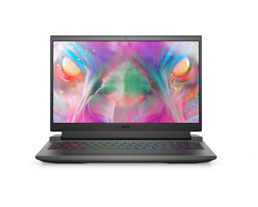 كمبيوتر محمول DELL G15 5511 | Intel® Core™ I5-11260H | بطاقة رسومات GeForce RTX 3050 | ذاكرة وصول عشوائي (RAM) سعة 16 جيجابايت | سعة تخزين SSD سعة 512 جيجابايت | شاشة 15.6 بوصة عالية الدقة بالكامل (Full HD) بتردد 120 هرتز