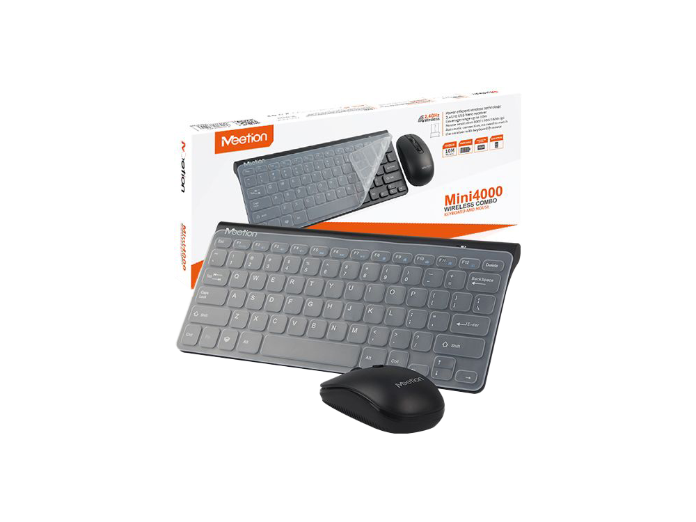 Keyboard and Mouse Combo Meetion Wireless Mini4000
