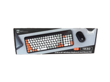 Keyboard and Mouse Combo Wireless R8 1930 Black Colorful With Mobile Phone Card Slot