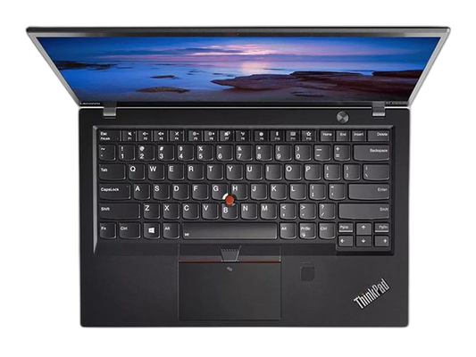 لينوفو X1 كاربون | معالج إنتل كور i7-7600U | بطاقة رسومات إنتل عالية الدقة 620 | ذاكرة وصول عشوائي (RAM) سعة 8 جيجابايت | قرص تخزين SSD سعة 256 جيجابايت | شاشة 14 بوصة عالية الدقة (1920 × 1080)