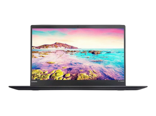 لينوفو X1 كاربون | معالج إنتل كور i7-7600U | بطاقة رسومات إنتل عالية الدقة 620 | ذاكرة وصول عشوائي (RAM) سعة 8 جيجابايت | قرص تخزين SSD سعة 256 جيجابايت | شاشة 14 بوصة عالية الدقة (1920 × 1080)