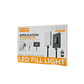 Fill Light 19" LED panel Plokama LIVE-P19 for Photography/Videography/content Creation with Remote Controller and Ballhead