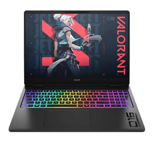 HP Omen Max Gaming (2025) Laptop – AMD Ryzen AI 9-HX-375 / 16inch WQXGA / 1TB SSD / 32GB RAM / 16GB NVIDIA GeForce RTX 5080 Graphics / Windows 11 Home / English & Arabic Keyboard / Shadow Black / Middle East Version – [16-AK0000NE]