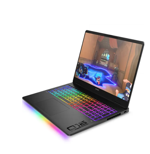 HP Omen Max Gaming (2025) Laptop – AMD Ryzen AI 9-HX-375 / 16inch WQXGA / 1TB SSD / 32GB RAM / 16GB NVIDIA GeForce RTX 5080 Graphics / Windows 11 Home / English & Arabic Keyboard / Shadow Black / Middle East Version – [16-AK0000NE]