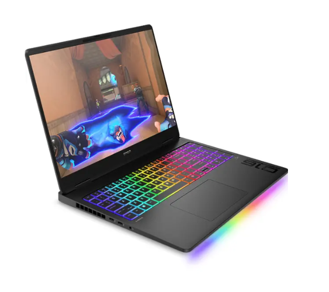 HP Omen Max Gaming (2025) Laptop – AMD Ryzen AI 9-HX-375 / 16inch WQXGA / 1TB SSD / 32GB RAM / 16GB NVIDIA GeForce RTX 5080 Graphics / Windows 11 Home / English & Arabic Keyboard / Shadow Black / Middle East Version – [16-AK0000NE]