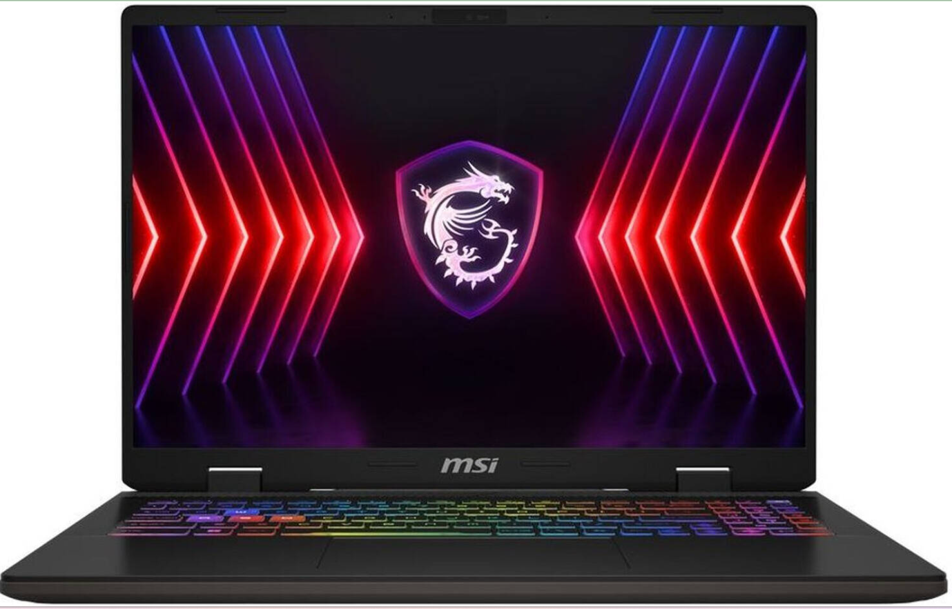 MSI Sword 16 HX B13VGKG Gaming Laptop|16" FHD+ IPS 144Hz Display| Intel Core i7-13700HX|16GB RAM| 512 SSD, GeForce RTX 4070 8GB GDDR6| Win 11| English |Cosmos Gray