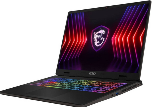 MSI Sword 16 HX B13VGKG Gaming Laptop|16" FHD+ IPS 144Hz Display| Intel Core i7-13700HX|16GB RAM| 512 SSD, GeForce RTX 4070 8GB GDDR6| Win 11| English |Cosmos Gray