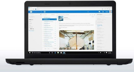 Lenovo ThinkPad E570 15.6" Laptop – Intel Core i7 7th Gen | NVIDIA 2GB Graphics | 8GB RAM | 1TB HDD / 256GB SSD | Professional Performance for Work & Study