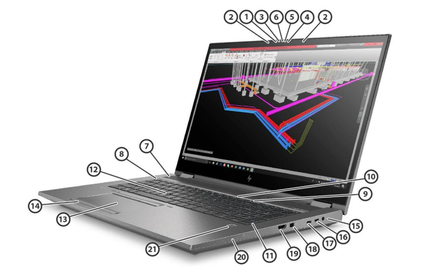 HP ZBook Fury 17 G7 17.3″ – Intel Core i7 (10th Gen) | 6GB Dedicated Graphics | Mobile Workstation for Creatives & Professionals
